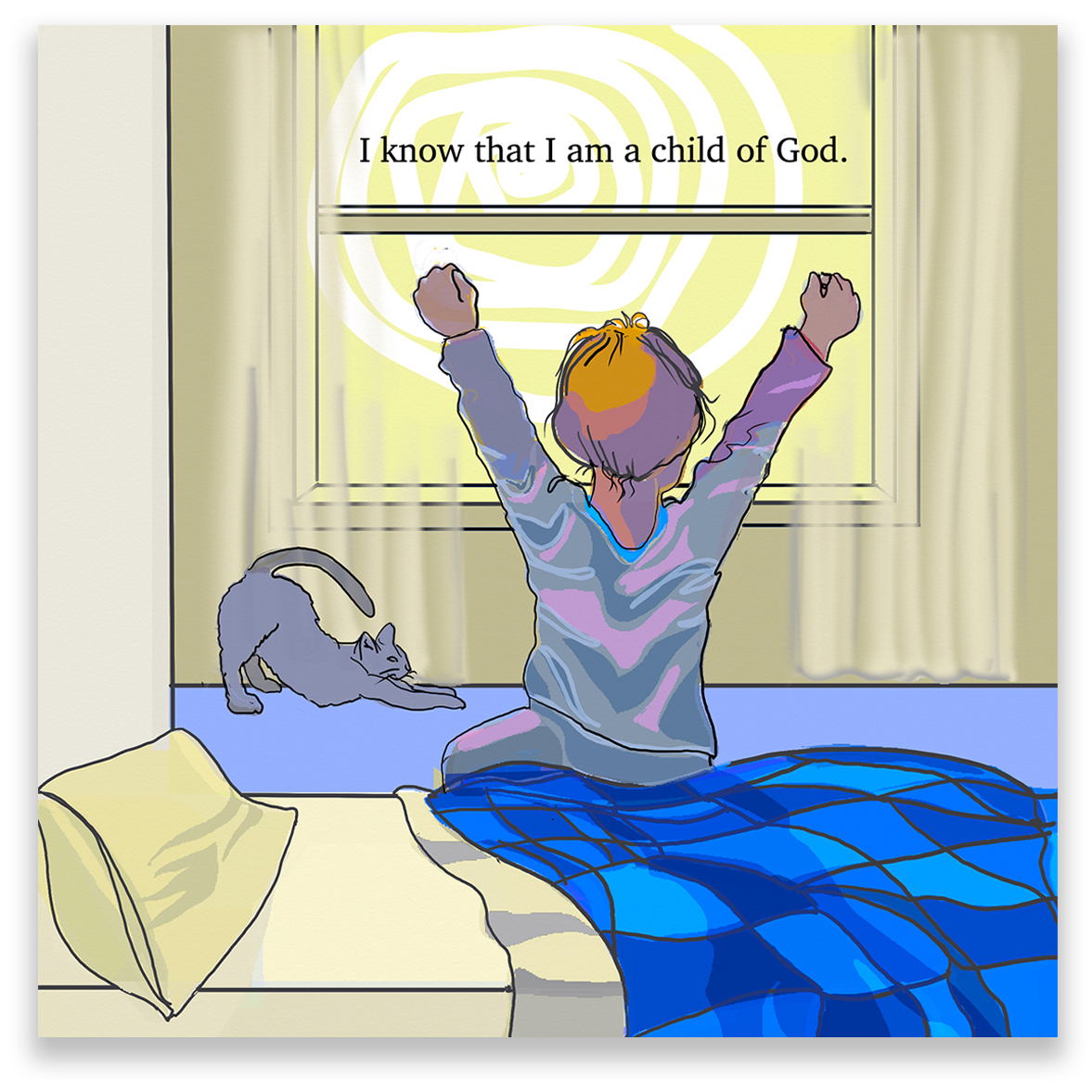 Image of I know that I am a child of God. from I Am A Child of God book